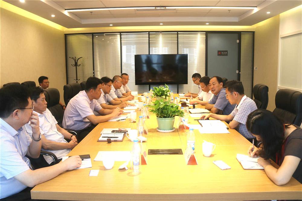 史同偉李磊會見中鐵十四局集團(tuán)客人